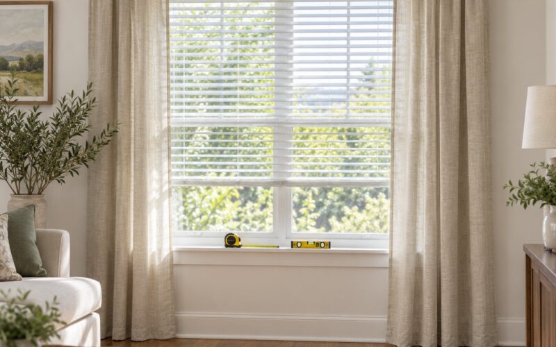 How to Hang Curtains Over Blinds the Easy Way (2026)