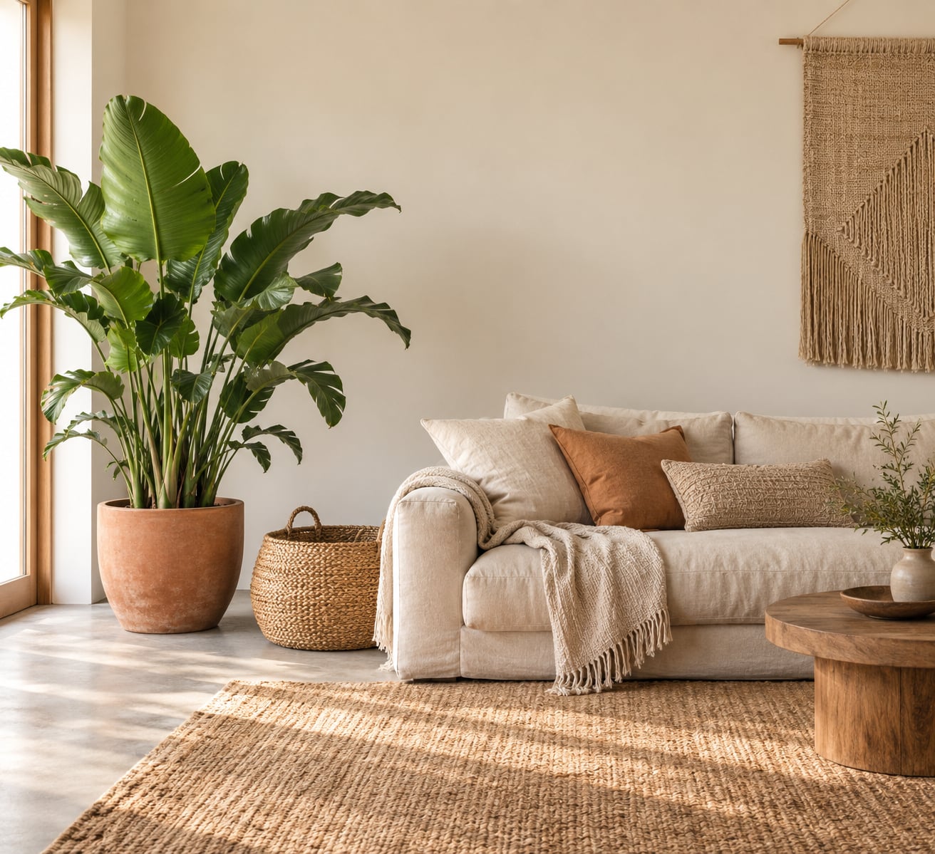 how to get a boho look without clutter
