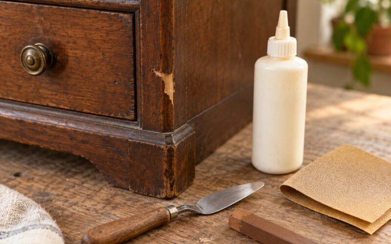How to Repair Veneer Chipping on an Old Dresser (2026)
