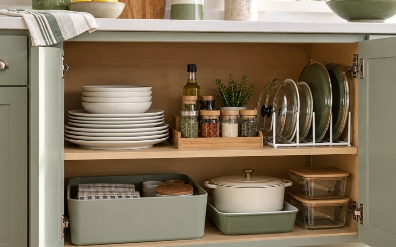 How to Organize Kitchen Cabinets for Real Life (2026)