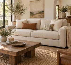 what size throw pillows for a sofa