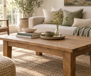 how to style a coffee table