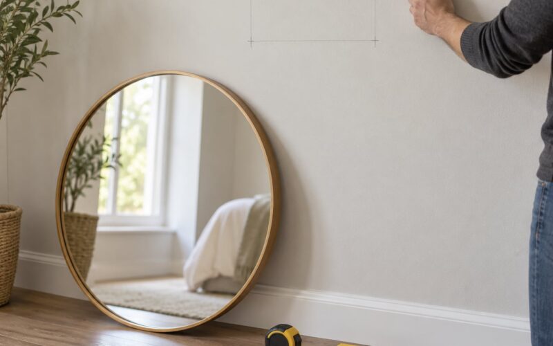 How to Hang a Heavy Mirror on Drywall: A Safe Guide (2026)