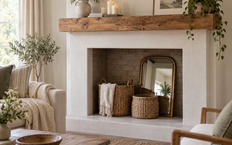 How to Decorate a Non Working Fireplace: Easy Ideas (2026)