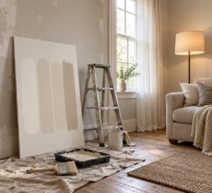 how to pick a paint color for a dark room
