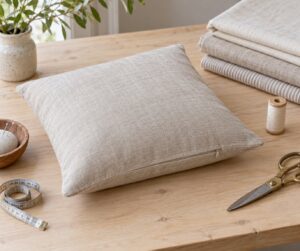 how to sew a pillow cover with a zipper