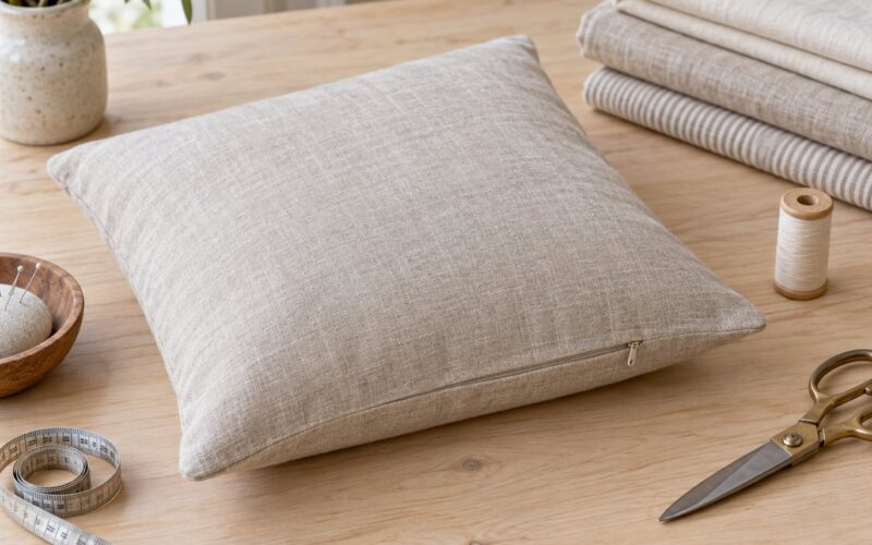 How to Sew a Pillow Cover with a Zipper (October 2026)