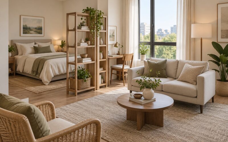 How to Divide a Studio Apartment Into Zones: Easy Ideas (2026)