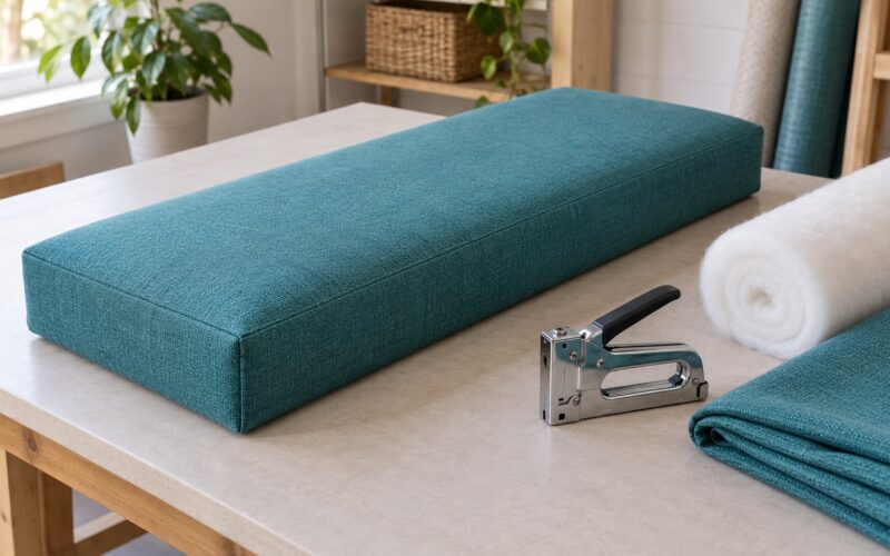 How to Recover a Bench Cushion Without Sewing (October 2026)
