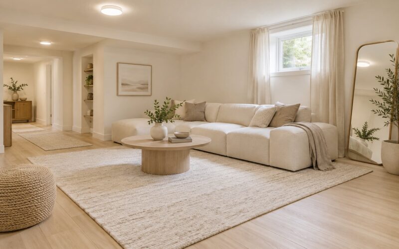 How to Decorate a Basement With Low Ceilings (2026)