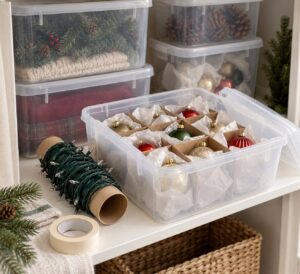 how to store holiday decorations so nothing breaks