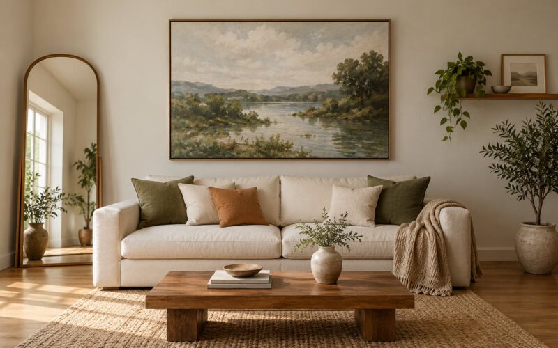 How to Decorate a Big Blank Wall: Easy Ideas (October 2026)