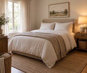 how to make a guest room comfortable
