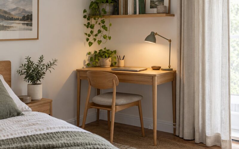 How to Make a Home Office in a Bedroom Corner (2026)