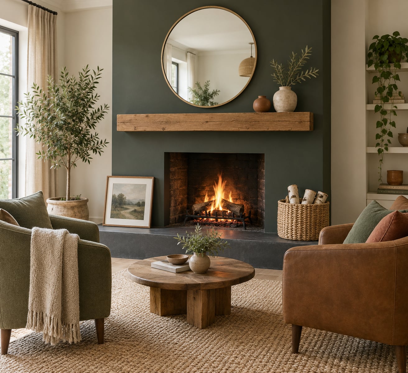 how to make a fireplace a focal point