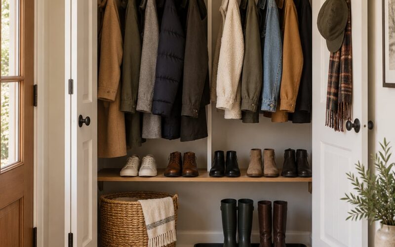 How to Organize a Coat Closet: Easy Ideas 2026