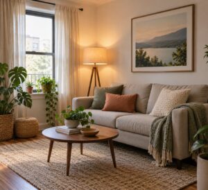 how to make a rental apartment feel like home