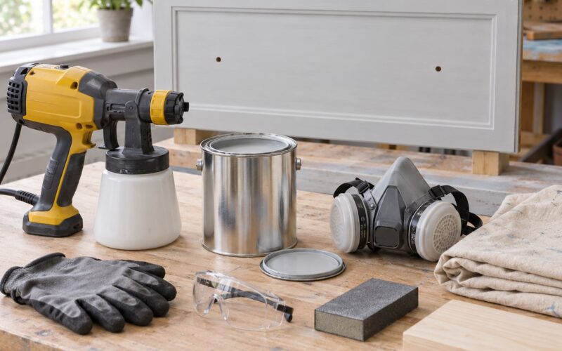 How to Use a Paint Sprayer on Furniture for the First Time 2026