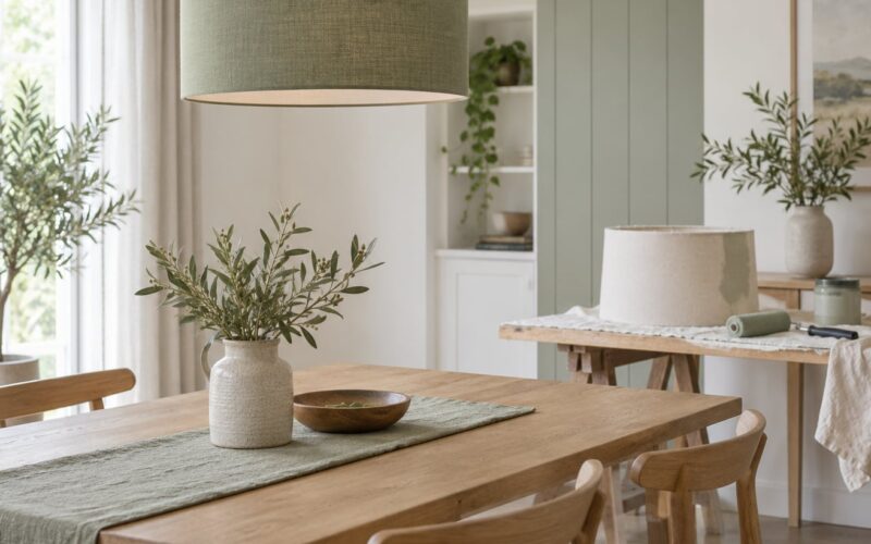 How to Make a Drum Shade Pendant Light for Renters (2026)