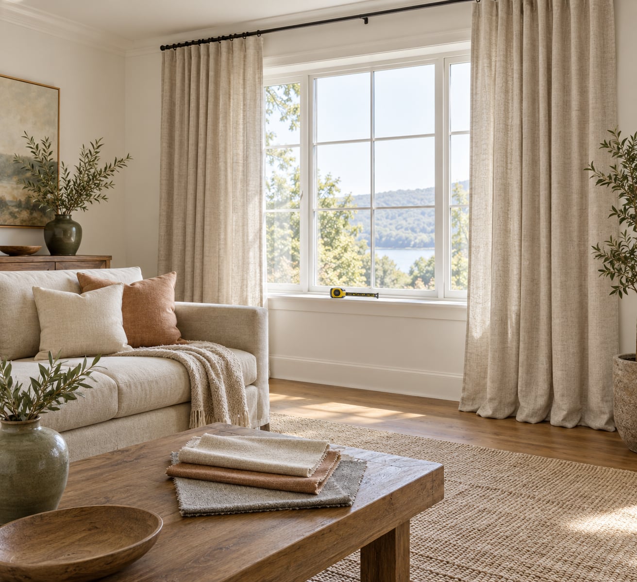 how to choose curtains for a living room