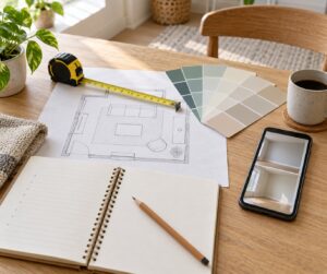 how to make a room design plan before you buy