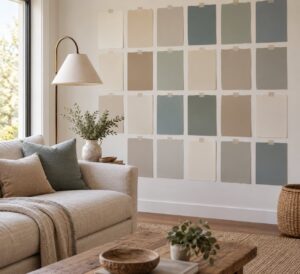 how to choose paint colors that flow room to room