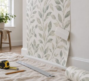 how to hang peel and stick wallpaper without bubbles