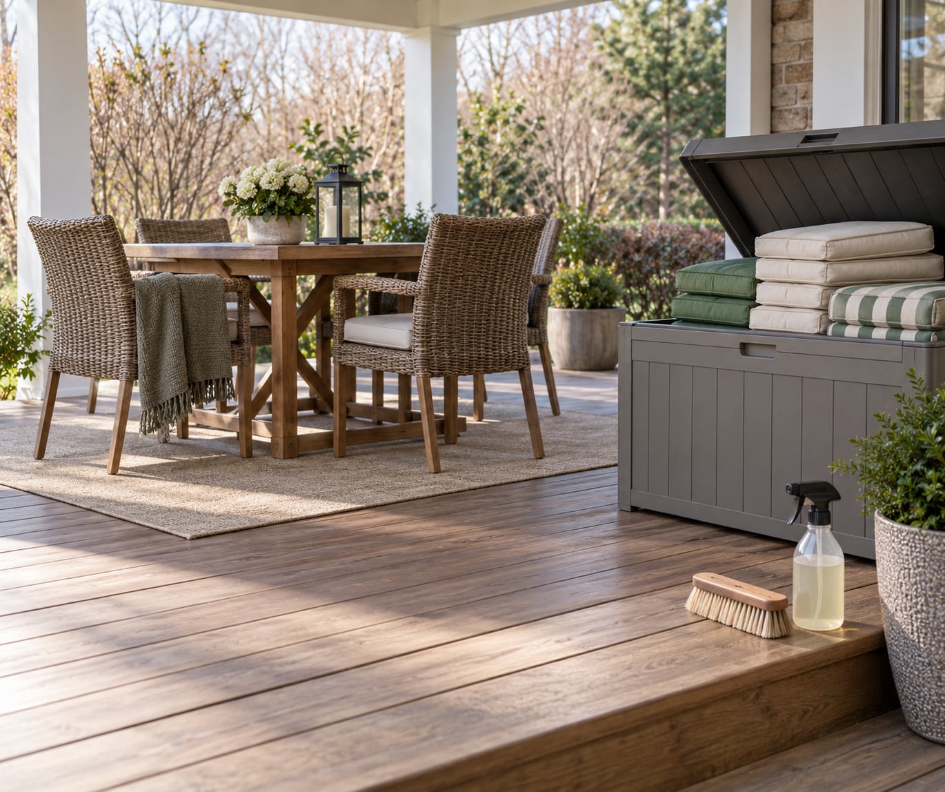 how to protect patio furniture in winter