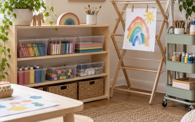 How to Organize Kids Art Supplies: Easy Ideas for Homes (2026)