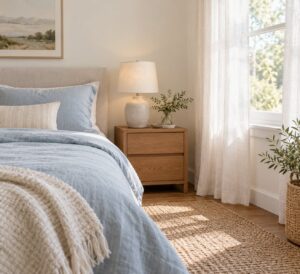 what colors make a bedroom restful