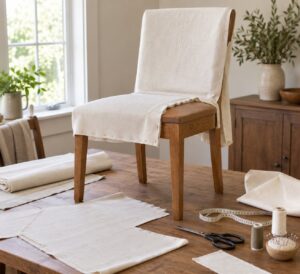how to make a slipcover for a chair