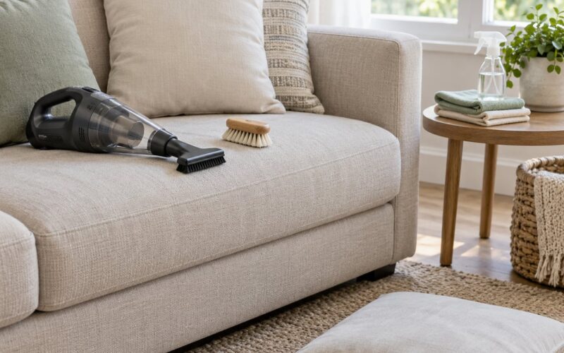 How to Clean Upholstery Fabric at Home Step by Step 2026