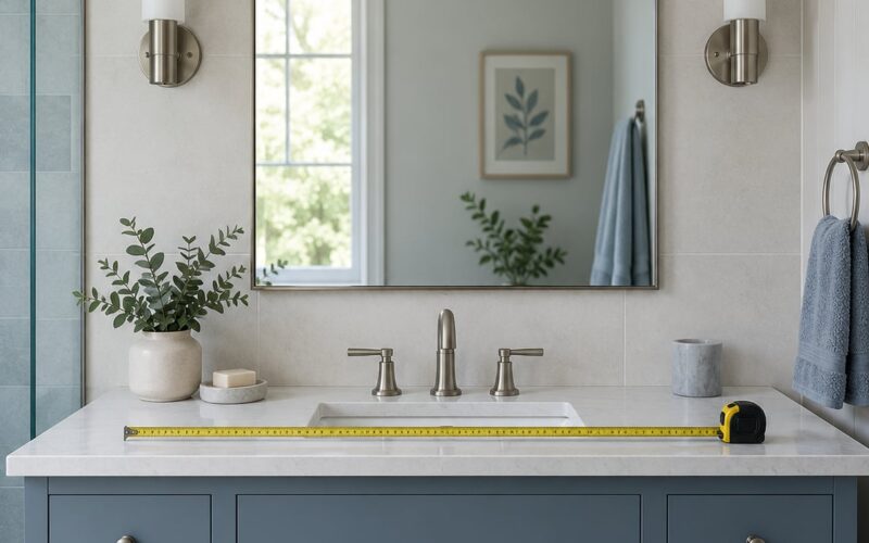How to Choose a Bathroom Mirror Size (2026 Update)