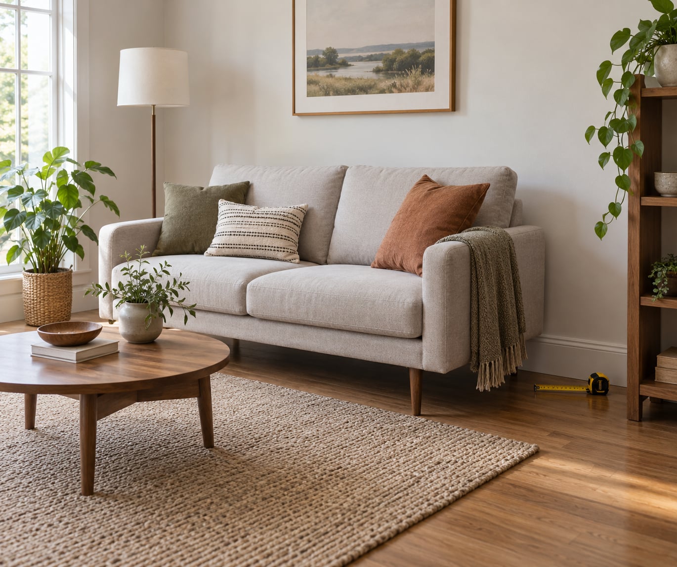 how to arrange furniture in a small living room