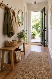 how to make an entryway drop zone