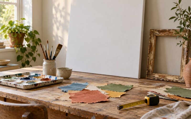 How to Make Large Wall Art on a Budget (2026)