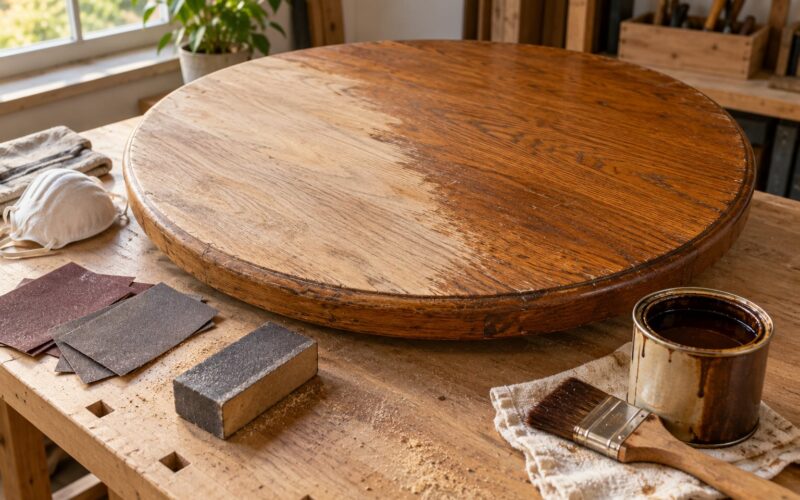 How to Refinish a Wood Table Top: Simple DIY Makeover 2026