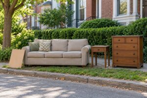 where to find free furniture on the curb