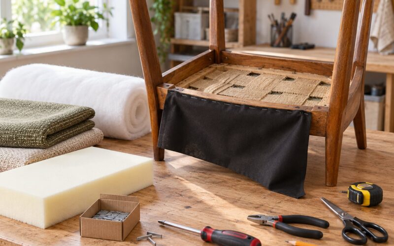 How to Reupholster a Dining Chair Seat: Easy 2026 Guide