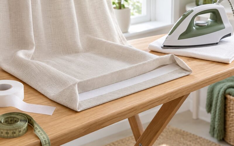 How to Hem Curtains Without Sewing: 4 Effortless Methods 2026