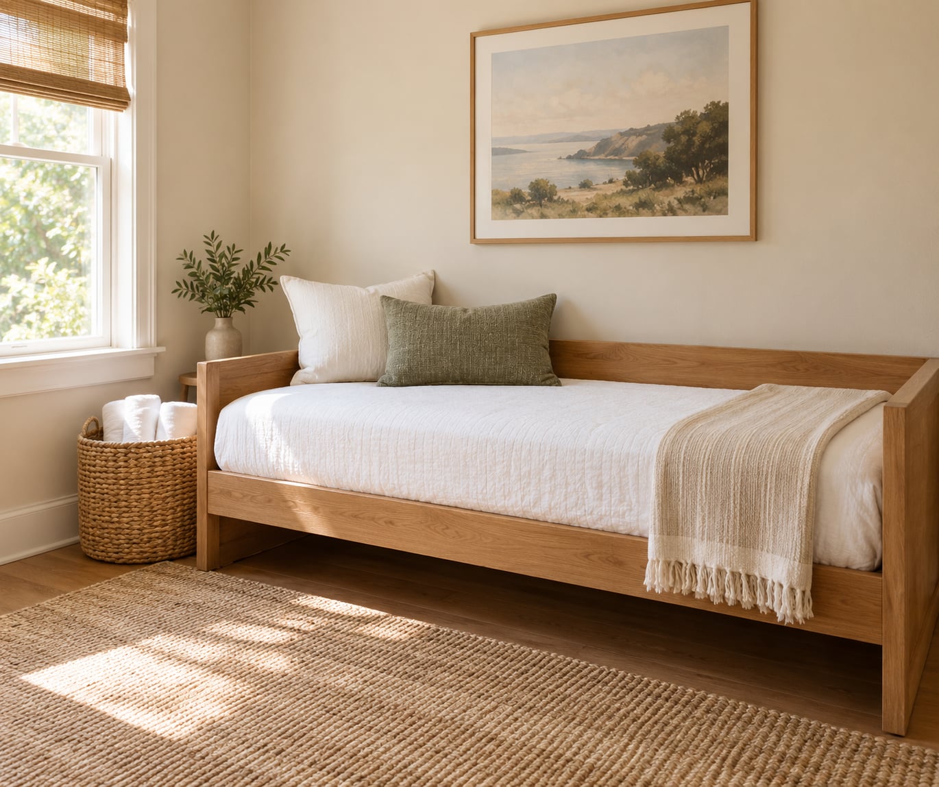 how to set up a guest room with a daybed