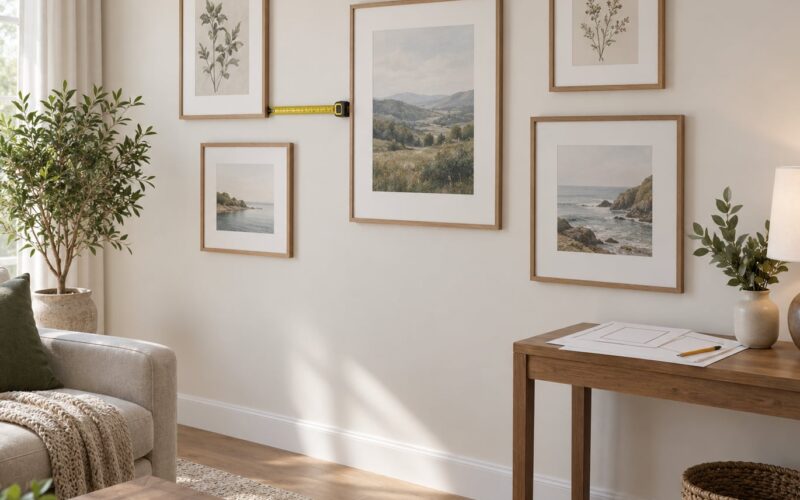 How to Space Frames on a Gallery Wall for Even Gaps (2026)