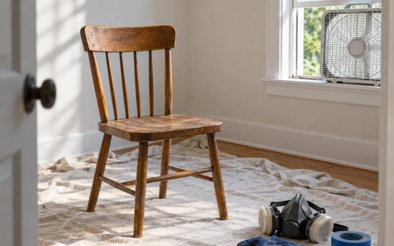 How to Spray Paint Furniture Indoors Safely: Easy Guide (2026)