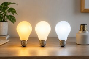 how to choose a light bulb color temperature