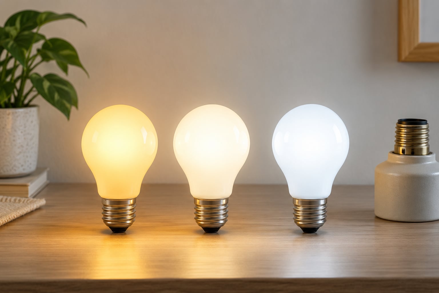 how to choose a light bulb color temperature