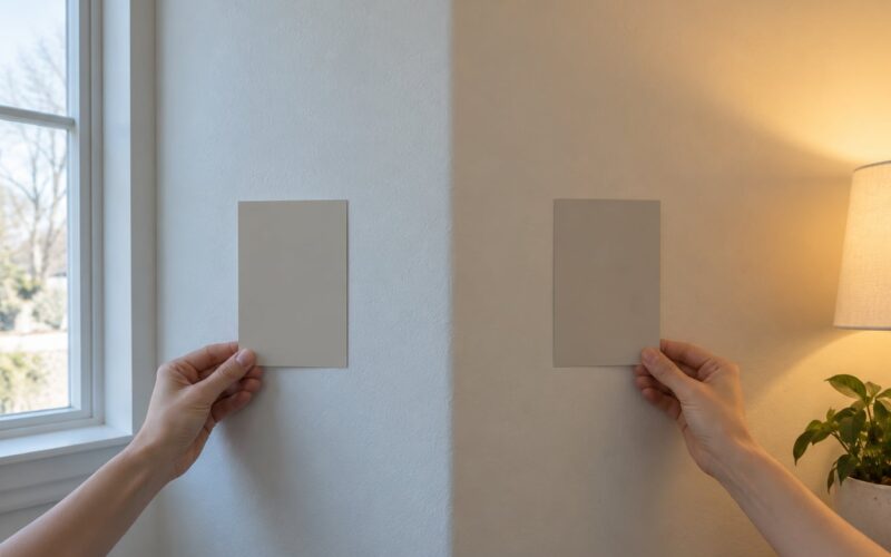 Why Paint Looks Different on the Wall Than the Sample 2026