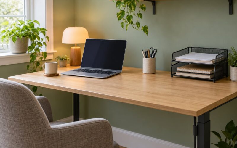 How to Organize a Home Office Desk for a Calmer Workspace (2026)