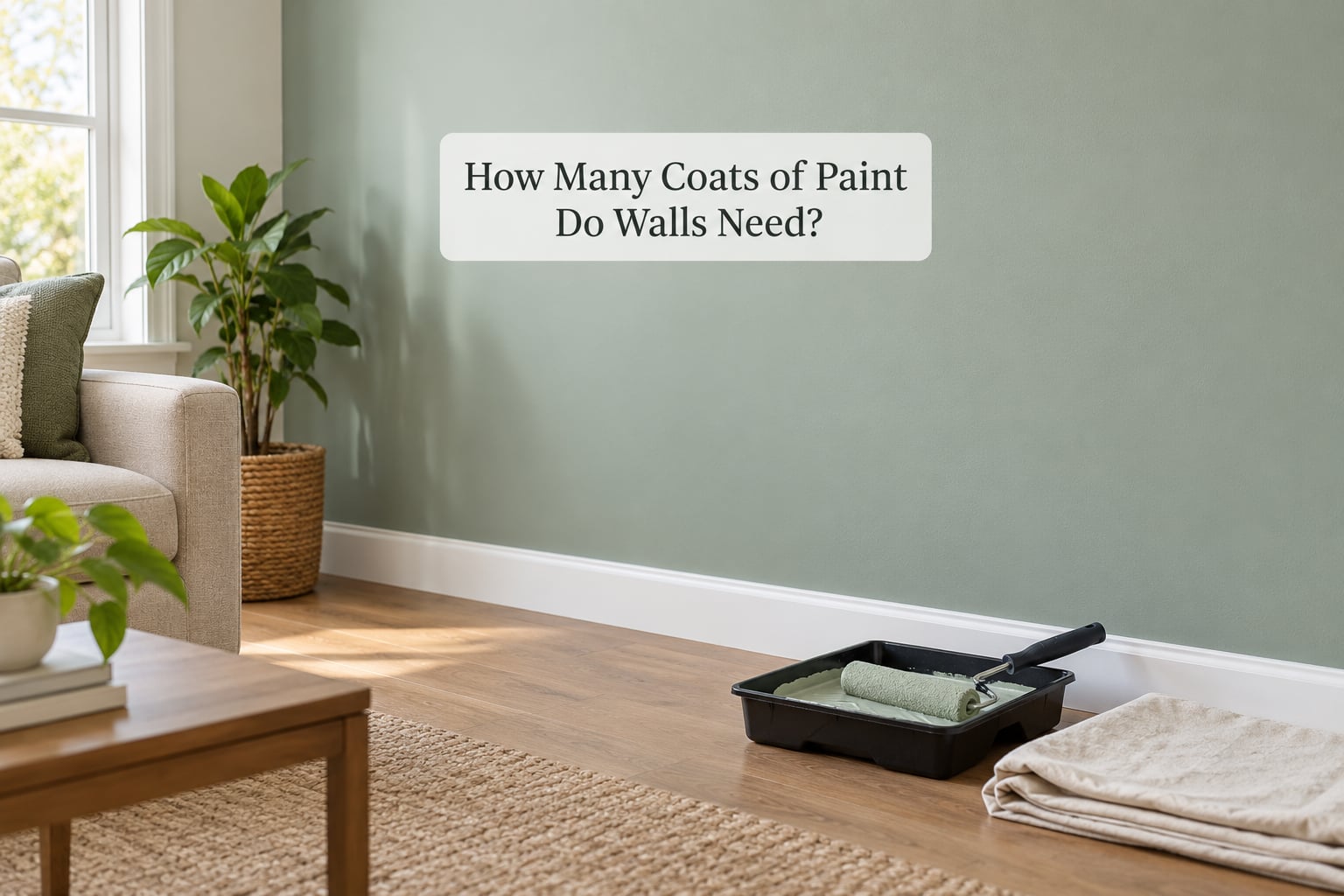 How Many Coats of Paint Do Walls Need?