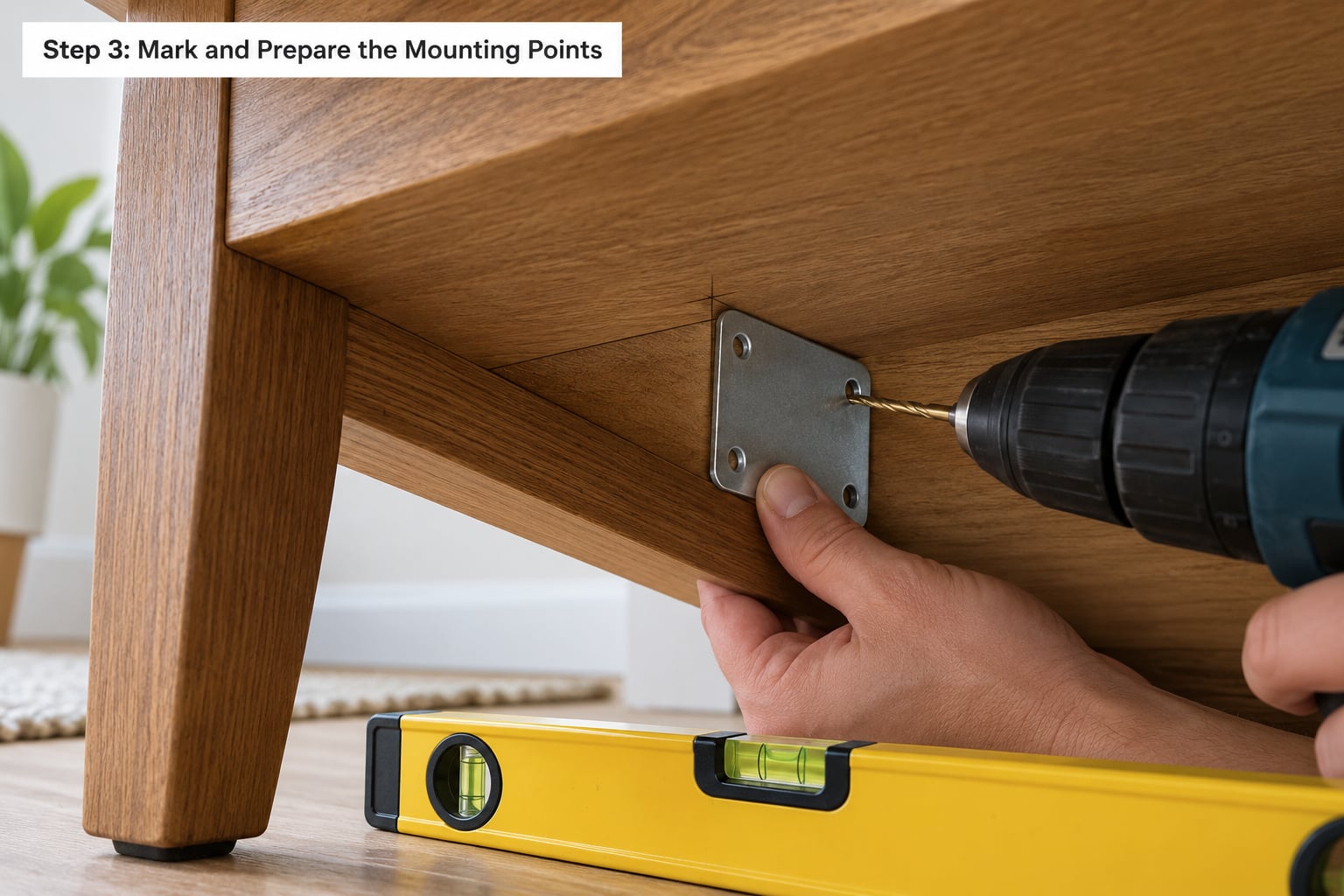 Step 3: Mark and Prepare the Mounting Points