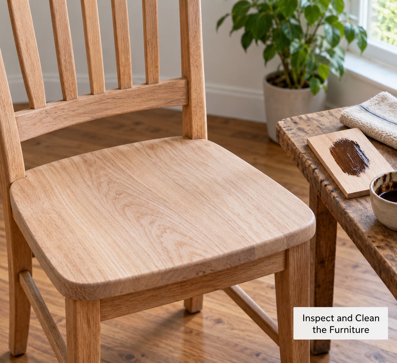 Inspect and Clean the Furniture